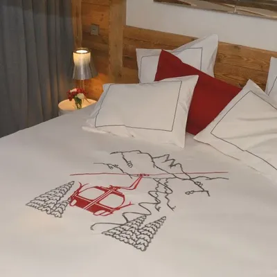 Linge de lit - Housse de couette montagne télécabine - VAGABONDE INTERNATIONAL