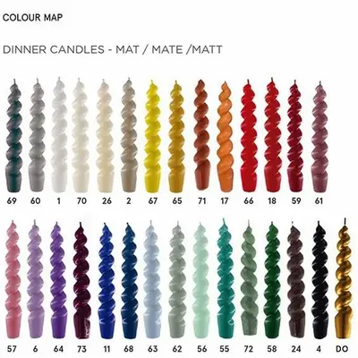 Bougies - DINNER CANDLES 181 - CERABELLA SL