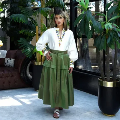 Prêt-à-porter - Blouse Sunflower Garden - DASTHAA