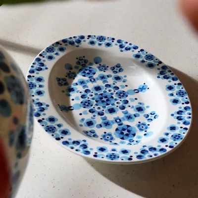 Plats et saladiers - Platter bluedot - &KLEVERING
