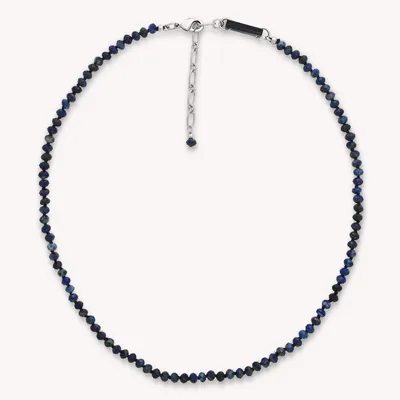 Jewelry - Thin lapis lazuli necklace - Calypso - NATURE BIJOUX