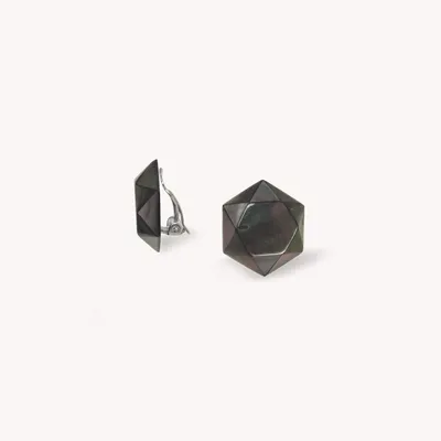 Jewelry - Faceted clip earrings - Vendome - NATURE BIJOUX