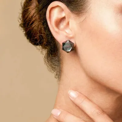 Jewelry - Faceted clip earrings - Vendome - NATURE BIJOUX