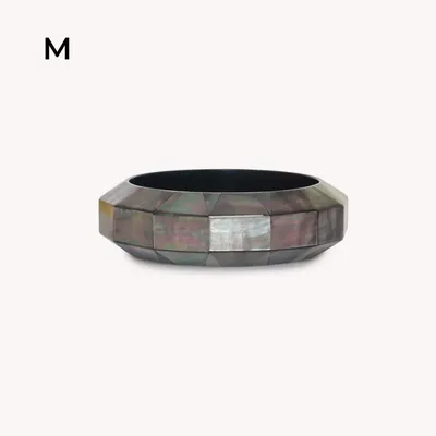 Jewelry - Faceted rigid bracelet size M - Vendome - NATURE BIJOUX
