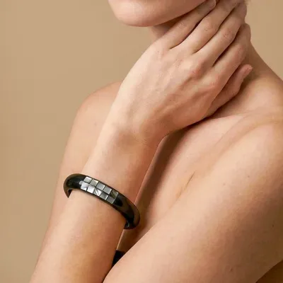 Jewelry - Rounded rigid bracelet size L - Rivoli - NATURE BIJOUX