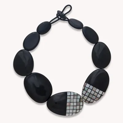 Jewelry - Pebbles plastron necklace - Rivoli - NATURE BIJOUX