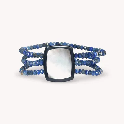 Jewelry - 3 rows stretch bracelet - Calypso - NATURE BIJOUX