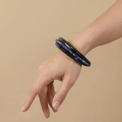 Jewelry - Thin medium C-shape bracelet - Calypso - NATURE BIJOUX