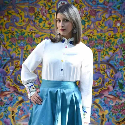 Apparel - Persian Boteh Bloom Blouse - DASTHAA