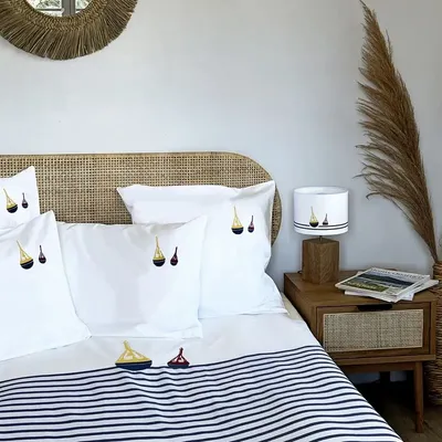 Linge de lit - Housse de couette bord de mer balise - VAGABONDE INTERNATIONAL