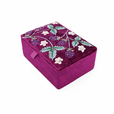 Decorative objects - Bramble Velvet Jewellery Box - PEACE OF MIND .925 LTD