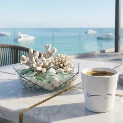 Tasses et mugs - Tasse à café bord de mer poisson - VAGABONDE INTERNATIONAL