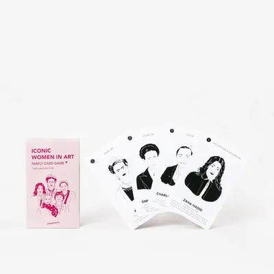 Cadeaux - Jeu de 7 familles Iconic Women in Art - CINQPOINTS