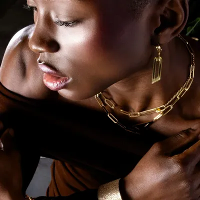 Bijoux - Boucles d'oreilles AIR Or - TELLMEE
