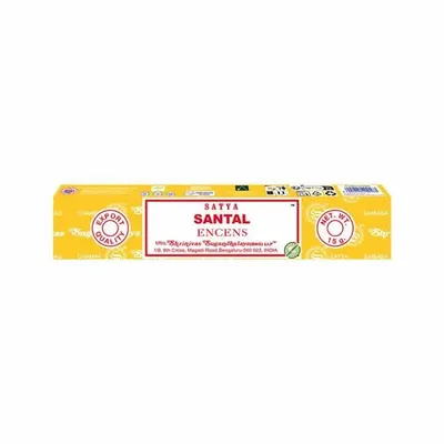 Home fragrances - SATYA Sandalwood Incense 15g - Box of 12 packs - ARABESK