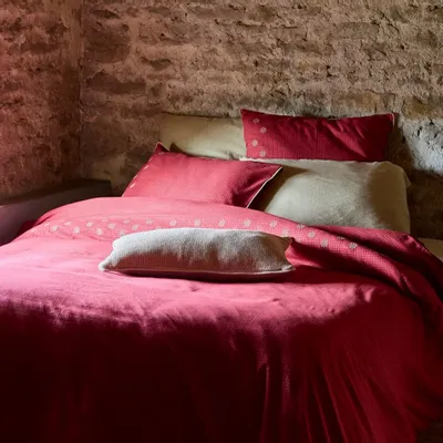 Bed linens - Doux refuge embroidered bed set - SYLVIE THIRIEZ