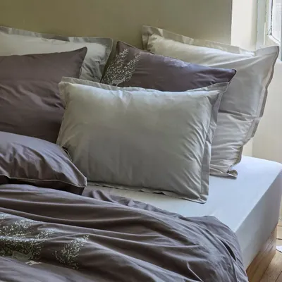 Bed linens - Trésor des Forêts embroidered bed linen - SYLVIE THIRIEZ