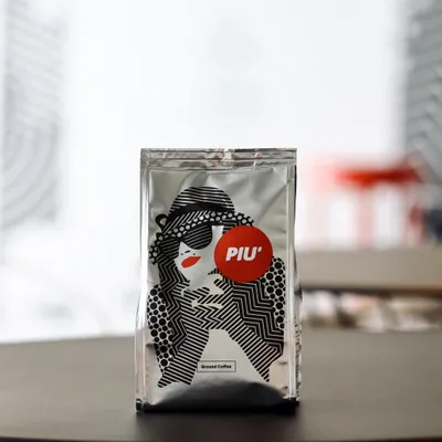 Coffee and tea - Caffè PIU’ Classico ground coffee 250g - CAFFÈ PIU'