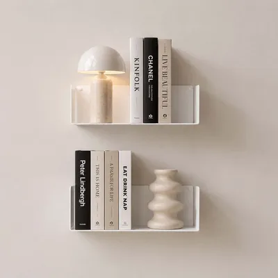 Objets de décoration - Étagère pour livre 45 x 15 cm - Lot de 2 - TEEBOOKS