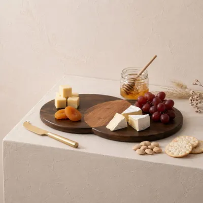 Platter and bowls - Aeryn Board, Cercles - BE HOME