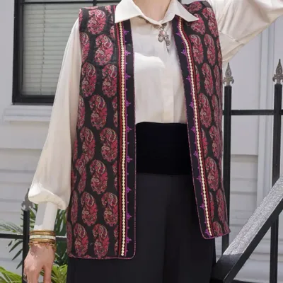 Prêt-à-porter - Gilet Arghavan Paisley - DASTHAA