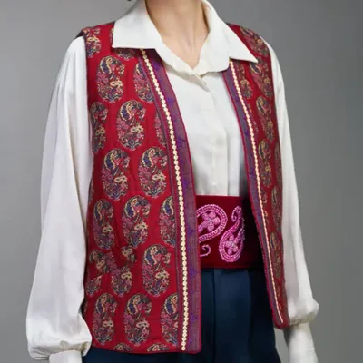Prêt-à-porter - Gilet Anar Paisley - DASTHAA