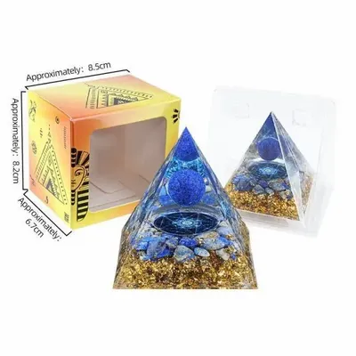 Jewelry - Orgonite Pyramid Lapis Lazuli Metatron - ARABESK