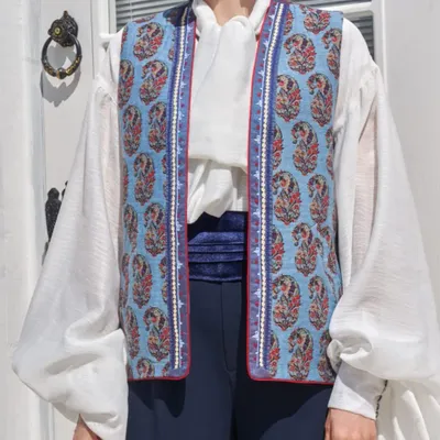 Prêt-à-porter - Gilet Celestial Paisley - DASTHAA