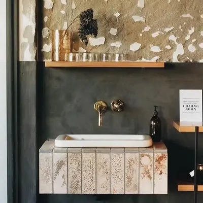 Tables Salle à Manger - MINI SUBWAY TILE - WOLKBERG CASTING STUDIOS