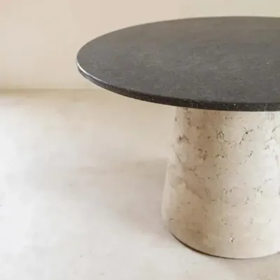 Coffee tables - ROUND DINING TABLE - WOLKBERG CASTING STUDIOS