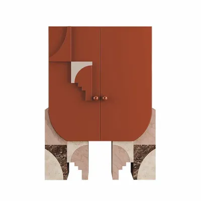 Wall ensembles - Arkos Bar Cabinet by Ömer ÖZTÜRK, Handmade by Malabar - MALABAR