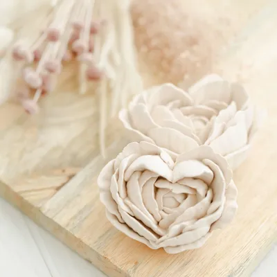 Objets de décoration - Le cœur fleuri - PETIT - MINERAL ORGANIC CRAFTS