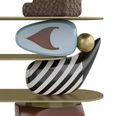 Bookshelves - Echoes Bookshelf Handmade in Portugal by Malabar - MALABAR
