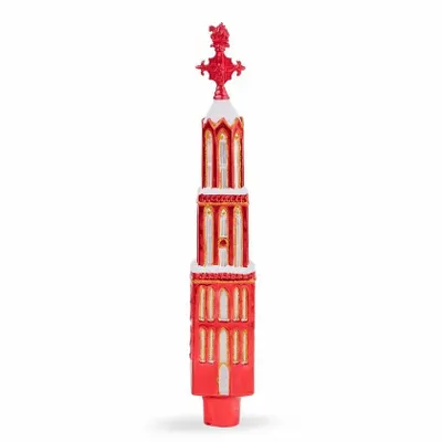 Other Christmas decorations - The Dom Tower Saint Martin tree topper red - DE BALLEN UIT BV