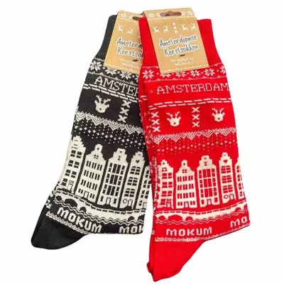 Autres décorations de Noël - Amsterdam Christmas socks - DE BALLEN UIT BV