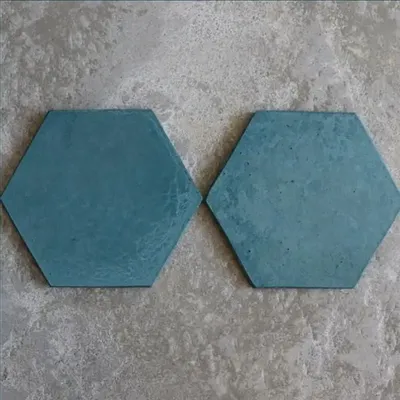 Coffee tables - HEX TILE - WOLKBERG CASTING STUDIOS