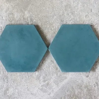 Coffee tables - HEX TILE - WOLKBERG CASTING STUDIOS