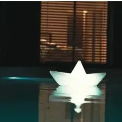 Outdoor decorative accessories - THE BOAT LAMP - FLOATING LAMP - GOODNIGHT LIGHT