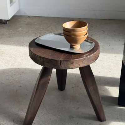 Tasses et mugs - Lot de 3 mini coupelles vintage sur pieds grès sur piédouche H9 D10 - OFFICE OBJETS