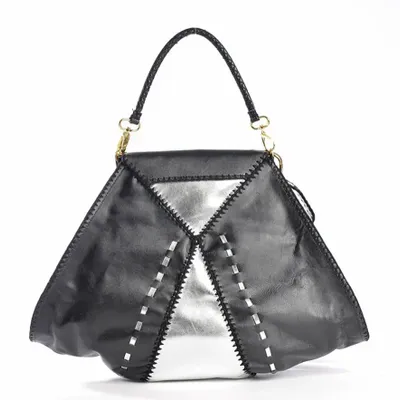 Sacs et cabas - DIANA 1st BAG Black & Silver - NATTANUN DESIGN
