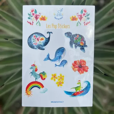 Papeterie - Pop stickers - Les bests - POP ET SES FRÈRES