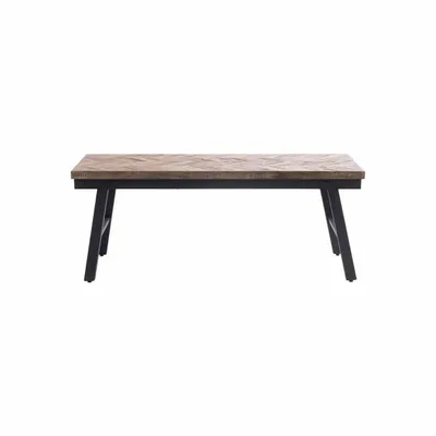Bancs - Le Banc à Chevrons - Naturel - 110 - BAZAR BIZAR LIVING