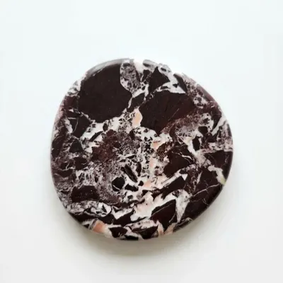 Decorative objects - Rosso Levanto marble saucer - SAGIT