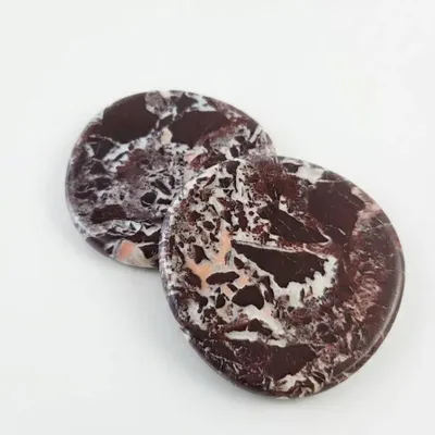 Decorative objects - Rosso Levanto marble saucer - SAGIT