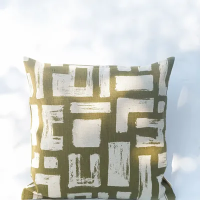 Fabric cushions - NO-MAD Embroidered Linen Cushion Covers - NO-MAD