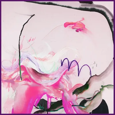Scarves - Pink Ripples Silk Scarf | 90x90cm - ELCIELA