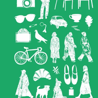 Stationery - Paris Stickers Book - HACHETTE LIVRE