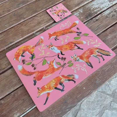 Sets de table - Set de Table - Renards - ZOOH