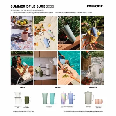 Mugs - Summer of Leisure Essentials - CORKCICLE CAPITAL GROUP