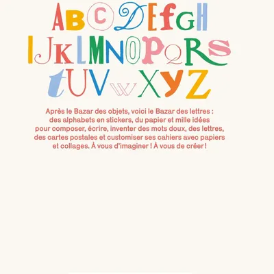 Stationery - The Letter Bazaar - HACHETTE LIVRE